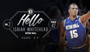 Brooklyn native and Seton Hall player, Isaiah Whitehead drafted by Brooklyn Nets