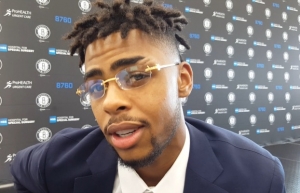 Brooklyn Nets point guard D’Angelo Russell