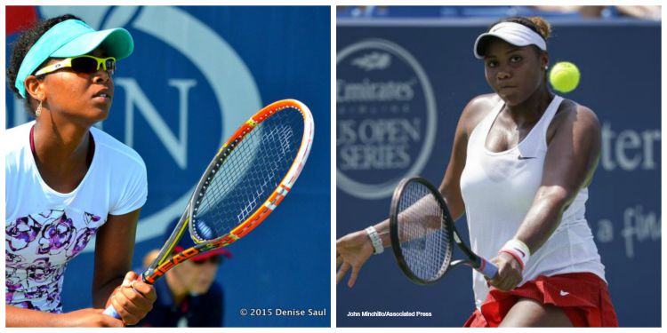 Collage 2015 US OPEN Victoria Duvall Taylor Townsend