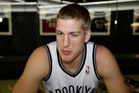 Brooklyn Nets center Mason Plumlee in for Kevin Garnett