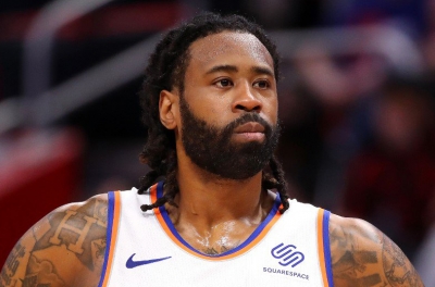  NBA free agent center, DeAndre Jordan, signs with the Brooklyn Nets