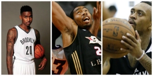 Photo left to right: Quincy Miller; Chris Daniels, and Ryan Boatright all waived by Brooklyn Nets today.