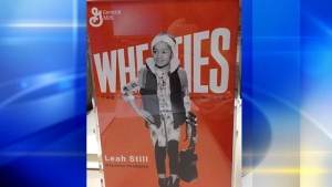 Leah Still gets her very own Wheaties Box for demonstrating bravery in the face of cancer.