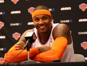Carmelo Anthony scored 25 points in 26 minutes for the New York Knicks in its win against the Orlando Magic