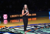 Becky Hammon inducted into the New York Liberty's Ring of Honor