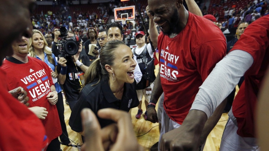 Gregg Popovich Dishes on Spurs Assistant Coach Becky Hammon [VIDEO]