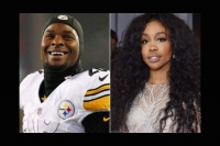 Pittsburgh Steelers running back Le’Veon Bell (left) wants R&B star SZA (right) to be his Valentine. We’ll keep an eye on this one.