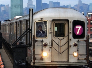 No. 7 Train in New York City